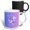 Multicolor, variant on 3drose, If Youre Curious Im Bi Bicurious Lgbtqi Valentine, 15oz Two-tone Yellow Mug