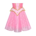 thumbnail image 6 of Girls Dress Princess Aurora Costume Briar Rose Dress Up Pink 6 Years, 6 of 7
