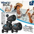 thumbnail image 2 of Pyle 5.25” Waterproof Off-Road Speakers - 180W 2-Way Marine Woofer Sound System w/ 360° Rotatable Includes Bracket(Black), 2 of 8