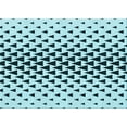 thumbnail image 1 of Ahgly Company Tapis d'Intérieur Lavables en Machine, Rectangle Bleu Électrique de Transition, 2' x 4', 1 of 7
