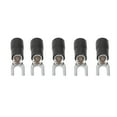 thumbnail image 4 of Terminales de pala de horquilla aislados de 300 piezas, terminales de pala de horquilla aislados Delaman Conector de cable tipo U de PVC de cobre para iluminación de transporte(SV2-4), 4 of 8