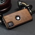 thumbnail image 6 of Cell Phone Case Quality Pu Leather Mobile Phones Cases for iPhone 11 12 13 14 15 Pro Max X Xr Black Luxury Business Cover(for iPhone 15 Pro/Black), 6 of 8