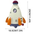 thumbnail image 3 of Jouets pour Enfants Fusée Spatiale Rotative Jouet Volant d'Eau Extérieur, Jouet d'Eau Rotatif d'Été pour Enfants Modèle de Fusée, 3 of 6