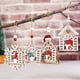 thumbnail image 3 of Decoraciones navideñas de madera, decoración creativa de gnomos con apertura de ventana, decoraciones para árboles de Navidad (estilo 3), 1 Uds., 3 of 5