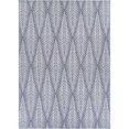 thumbnail image 5 of 5.25' x 7.5' Red and Ivory Floral Rectangular Outdoor Area Throw Rug, 5 of 5