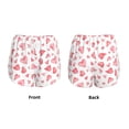 thumbnail image 3 of Gaeub Hearts Print Women's Athletic Shorts,High Waisted Running Shorts,Pocket Sporty Short,Gym Elastic Workout Shorts-Medium, 3 of 7