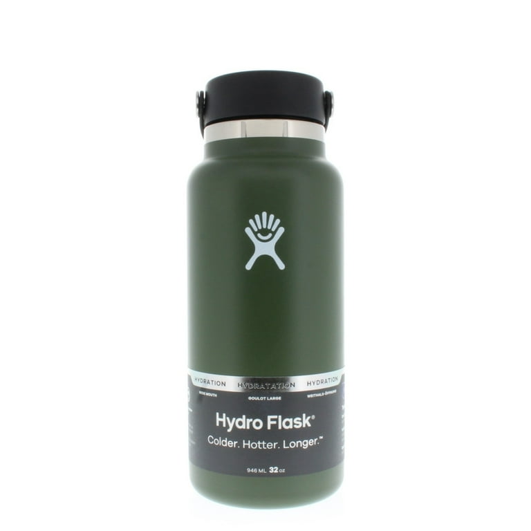 Hydro Flask Wide Mouth Water Bottle with Flex Cap 32oz/946ml 