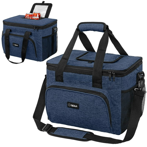 Bolsa Térmica OPUX Suave, Aislada y Plegable para Almuerzo 27L 40 Latas