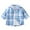 Light Blue, variant on zbxnLI Toddler Button down Shirt Plaid Short Sleeve Casual Beach Shirts Collared Cotton Tops for Boys Girls