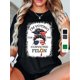 thumbnail image 1 of Camiseta de cuello redondo con estampado de bandera y gafas de sol para niñas, camiseta de manga corta para primavera y verano, top deportivo informal para uso diario, ropa de mujer, camisetas de ocio, 1 of 9