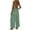 #137-Green, variant on Women's Jumpsuit Adjustable Straps Backless with Pockets Casual Solid Color Stylish