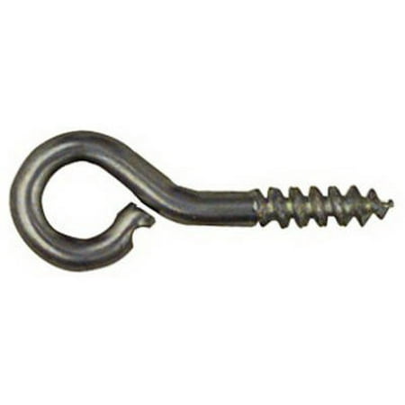 

National Hardware DLFA-0640 National Hardware N118-513 Small Eye Screw Eyes 13/16 Inch #214 Zinc Plated Steel 10 Pack