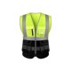 thumbnail image 1 of Chaleco reflectante de seguridad de alta visibilidad Chaleco reflectante Bolsillos múltipl Abanopi Chaleco reflector, 1 of 7