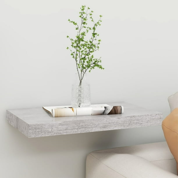 Vidaxl Floating Wall Shelf Concrete Gray 19 7 X9 1 X1 5 Mdf Com - How To Install Shelf On Cement Wall Vidaxl Floating Wall Shelf Concrete Gray 19 7 X9 1 X1 5 Mdf Com - How To Install Shelf On Cement Wall