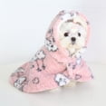 thumbnail image 4 of Reheyre Attractive Pet Cloak Costume - Delicate Edging Fabric - Cloud Pattern Hooded Cape Coat - Perfect for Winter, 4 of 8