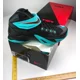 thumbnail image 1 of NIKE Zoom Soldier VIII Sz. 15 Black blue NIB OSS, 1 of 6