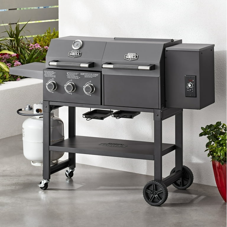 verhoging omroeper vloot Expert Grill Gas Grill and Pellet Grill Combo - Walmart.com