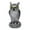 B, variant on Fake Owl Decoys to Scare Birds Away, Rotating Head Plastic Owl Bird Deterrents, 9.6 Inch Height Bird Scarecrow Nature Enemy Horned Pest Repellent for Outdoor Garden Yard