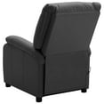 thumbnail image 5 of vidaXL Massage Chair Massaging Recliner Push Chair for Elderly Faux Leather, 5 of 31