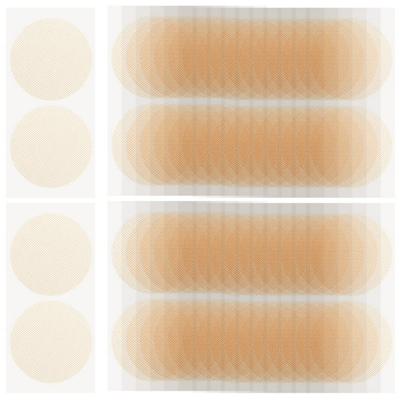 STRANDCHIC 50Pairs Sports Covers Male Pasties Breathable Invisibility Shields Beige