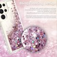 thumbnail image 2 of Glitter Sparkly Bling Case for Samsung Galaxy S23 for Women Girls, 2 of 7