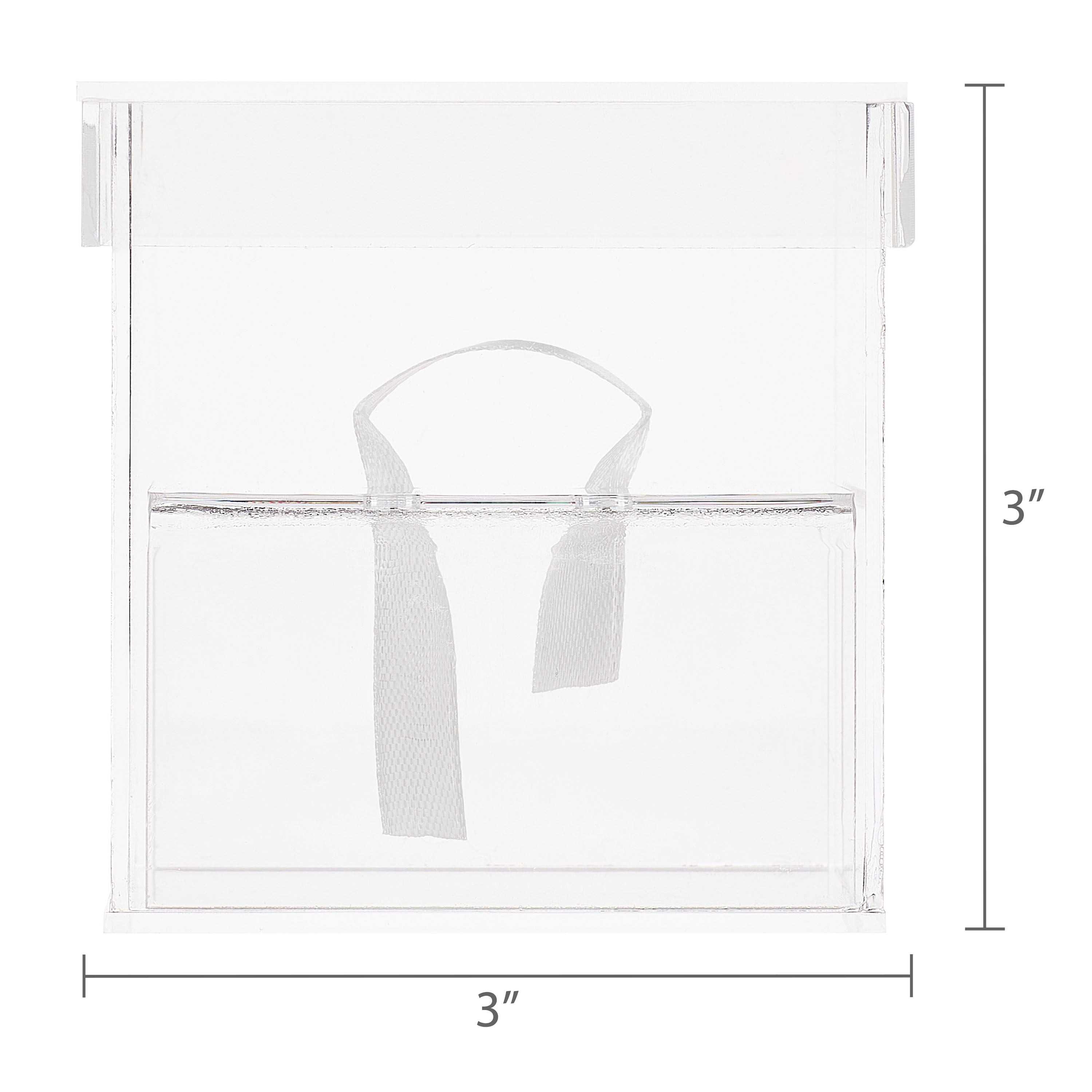 Clear Acrylic Ring Bearer Box, by Way To Celebrate