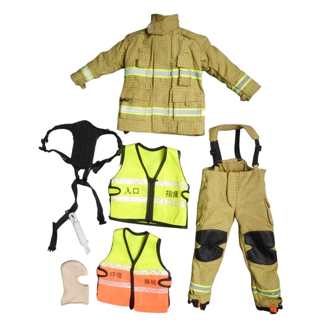 Conjunto de traje de traje de de 1/6 a escala traje de formal para 12 '' Figura de acción masculina Accesorio de muñecas DIY DIS Up Amarillo claro