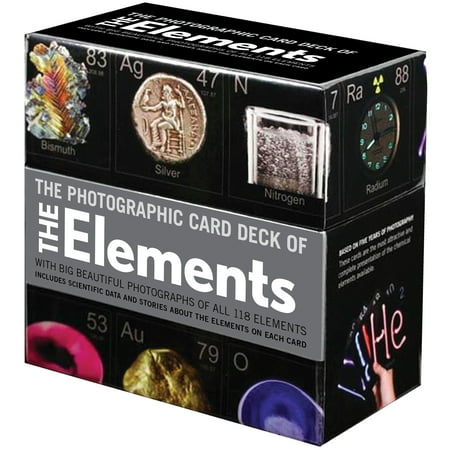 - Photographic Card Deck of The Elements : With Big Beautiful Photographs of All 118 Elements in the Periodic Table