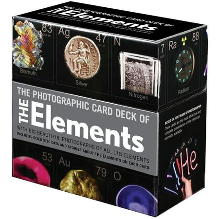 Photographic Card Deck of The Elements : With Big Beautiful Photographs of All 118 Elements in the Periodic