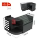 thumbnail image 1 of Página de caja Combinación de gabinete de cigarrillos Barra de esquina pequeña mostrador de vidrio Contador de mesa de cajero de tienda de conveniencia simple, 1 of 4