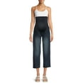 thumbnail image 4 of Oh! Mamma Maternity Women's Loose Fit Cropped Jeans (Women's and Women's Plus), 4 of 6