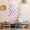 thumbnail image 2 of Polka Dots Home Decor Wall Hanging Tapestry, Gradient Polka Dots Artistic Digital Creative Design Array of Filled Circles Artwork, Bedroom Living Room Dorm Accessories, 40 X 60 Inches, by Ambesonne, 2 of 5