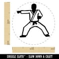 thumbnail image 2 of Kung Fu Martial Arts Rider Stance Karate Gi Rubber Stamp for Scrapbooking Crafting Stamping - Medium 1 Inch, 2 of 7