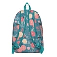 thumbnail image 4 of Romantic Rose Floral Print Backpack – Lightweight Artistic Canvas Daypack with Oxford Durable Anti-theft Build, 4 of 5