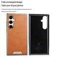 thumbnail image 6 of for Samsung Galaxy S25 Plus Case, Luxury Elegant Classic PU Leather Flexible Bumper Rugged Non-Slip Grip Shockproof Protective Cover Men's Cases Wireless Charing for Samsung Galaxy S25 Plus,Green, 6 of 13