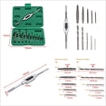 thumbnail image 2 of Extractores de tornillos dañados con perno roto de 11 piezas con caja de almacenamiento Ormromra YQ-1493, 2 of 7