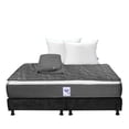 thumbnail image 1 of Colchón King Size Spring Air Aries + Box + Almohada Royal Twin + Protector Rogga, 1 of 8