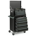thumbnail image 2 of Aimee Lii 24" Tool Chest Case with 6 Drawers and Top Storage for Garage Repair Shop & Warehouse, Multi-Function Tool Organizer for Outdoor Backyard Garden, Black, 2 of 19