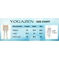 thumbnail image 7 of Women's Thick High Waist Yoga Exercise Stretch Stretch Pants Tummy Control Slimming Lifting Anti Cellulite Scrunch Booty Leggings Ruched Butt Textured Tights Sport Workout, 7 of 7