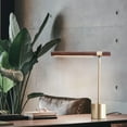 thumbnail image 4 of Nordic Banker LED Lámpara de escritorio Simple Mid Century Caring Lámpara de Steampunk Luz cálida / 3 luces Dormitorio Nightstand Nigh Luz calida, 4 of 9
