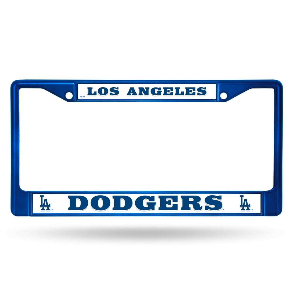 Rico Industries MLB Color License Plate Frame, Los Angeles Dodgers