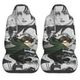 thumbnail image 3 of Attack On Titan Auto Seat Covers 2pcs Car Seat Protectors Non-Slip Vehicle Seat Cushions Stylish Protective Car Seat Covers, 3 of 9