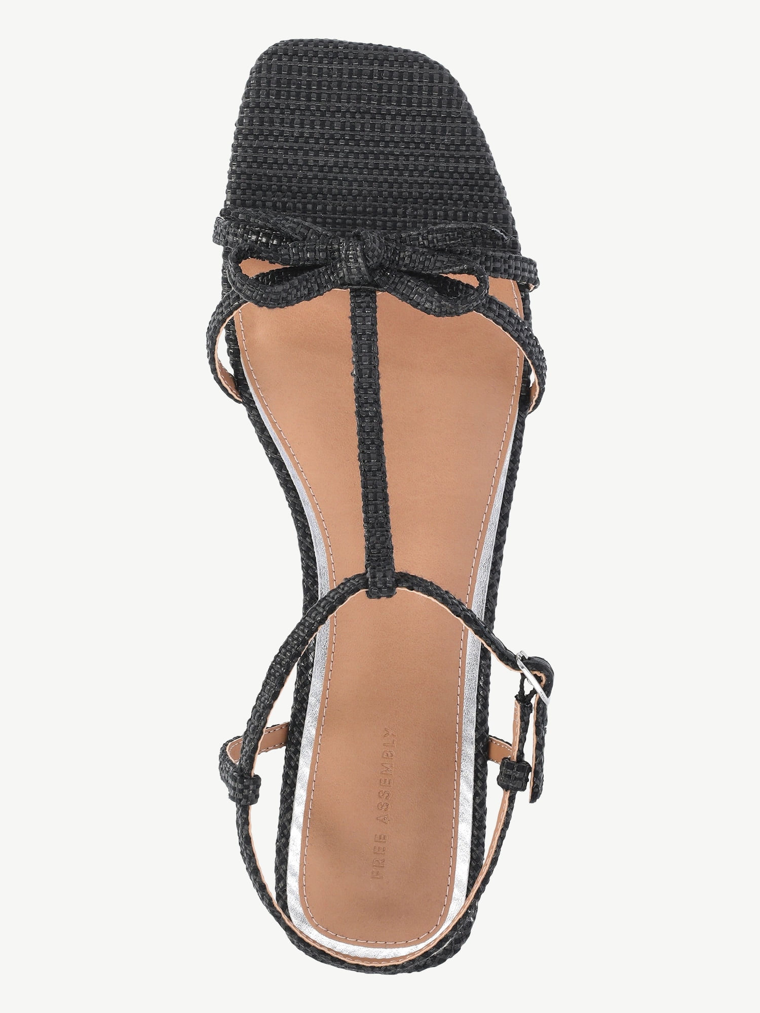 Free Assembly Women's Flat Sandals with Bow