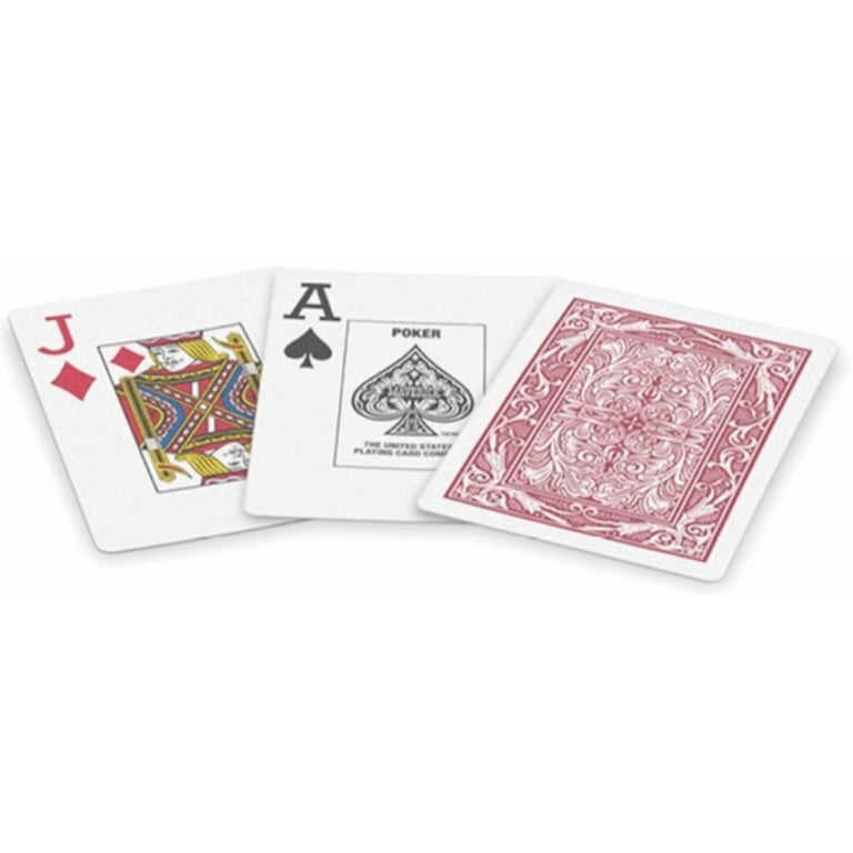 Maverick Jumbo Index Playing Cards, Colors May Vary (Pack of 36