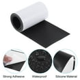 thumbnail image 3 of Unique Bargains Non Slip Furniture Pads, 40 x 4 Inch Silicone Cuttable Adhesive Floor Protector, Black, 3 of 6