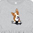 thumbnail image 4 of Inktastic Corgi Puppy Girls Toddler Dress, 4 of 5