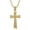 Gold Color, variant on Hip Hop Bling Iced Out 14K Yellow Gold Knights Templar Cross Pendants Necklaces for Men Rapper Jewelry