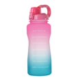 thumbnail image 3 of Eigraketly Botella de agua motivacional grande de 68 oz con marcador de tiempo y pajita extraíble Botella sin BPA a prueba de fugas para Fitness Gym Office Kits de desorden para acampar No.1 Eigraketly OD016991-01, 3 of 6