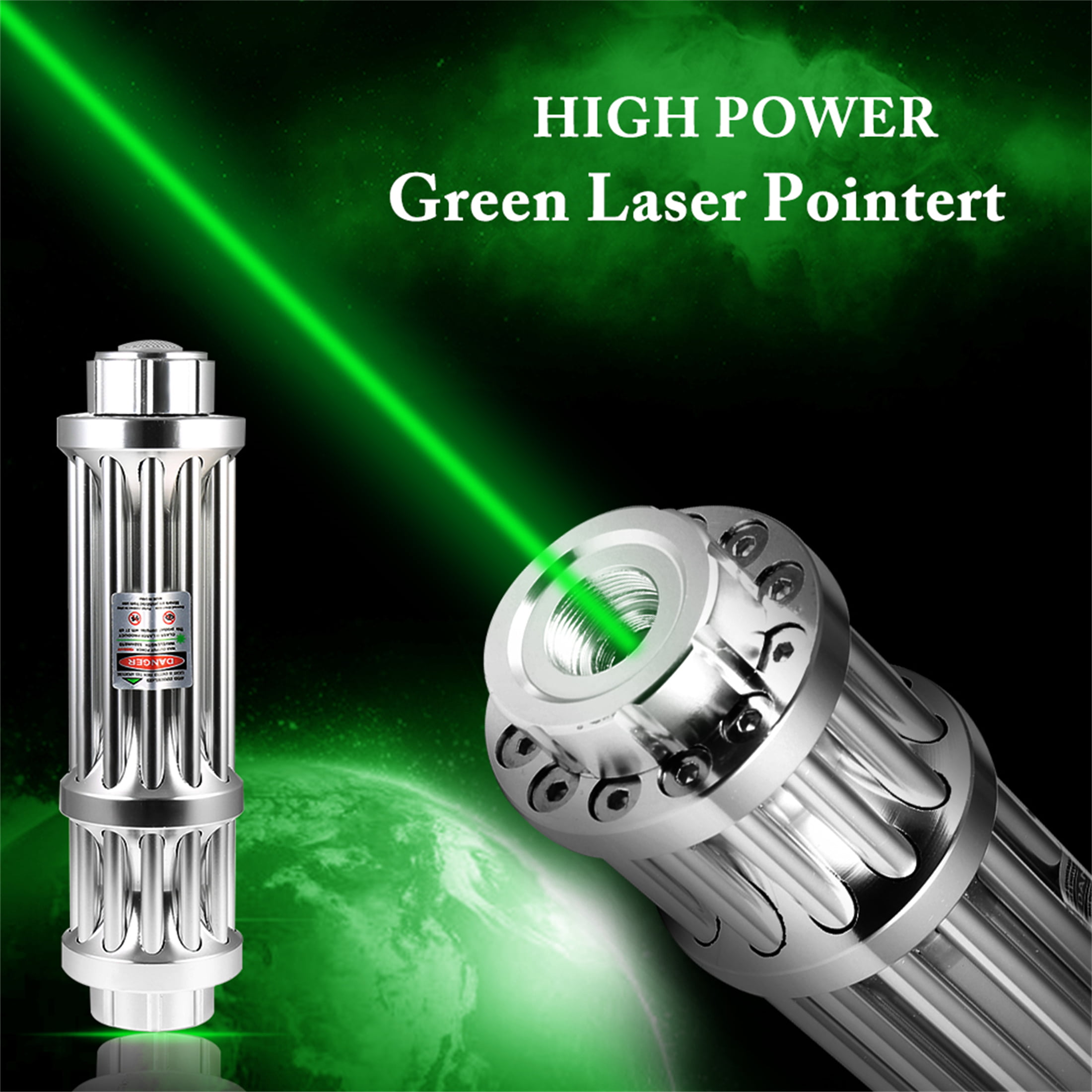 Green USB Charge Laser Pointer Pen Militar Burning Beam Light 20 Miles<1MW 532NM 