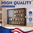 thumbnail image 2 of Estuche expositor para monedas Challenge, diseño de Yopetox, de madera, bandera americana, 2 of 7